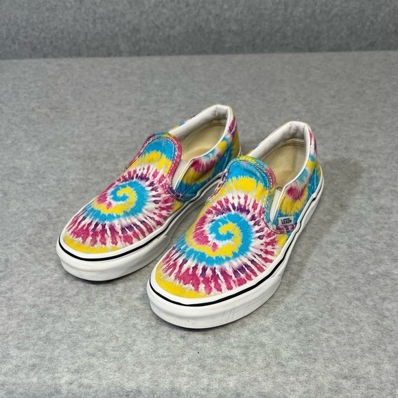 Vans Other - Vans Tie Dye Slip On Sneaker Kids 2.5 EU 33